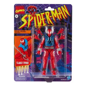 Marvel Legends Spider-Man Retro Series Scarlet Spider Action Figure