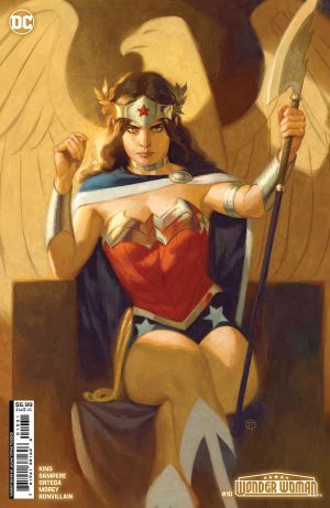 Wonder Woman Vol 6 #10 Cover B Variant Julian Totino Tedesco Card Stock Cover