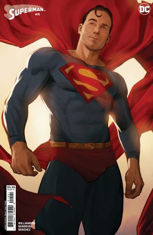 Superman Vol 7 #15 Cover C Variant Joshua Sway Swaby Card Stock Cover