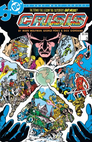 Crisis On Infinite Earths #3 Facsimile Edition Cover B Variant George Perez Foil Cover
