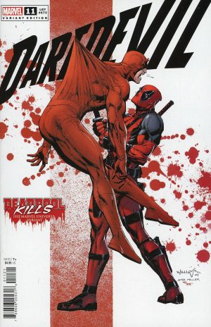 Daredevil Vol 8 #11 Cover B Variant Scott Williams Deadpool Kills The Marvel Universe Cover