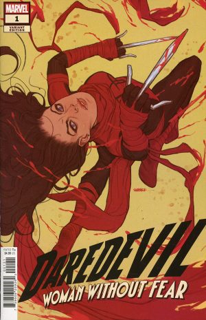 Daredevil Woman Without Fear Vol 2 #1 Cover C Variant Joshua Sway Swaby Daredevil Cover