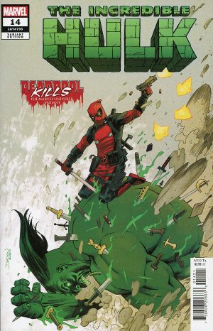 The Incredible Hulk Vol 5 #14 Cover C Variant Declan Shalvey Deadpool Kills The Marvel Universe Cover