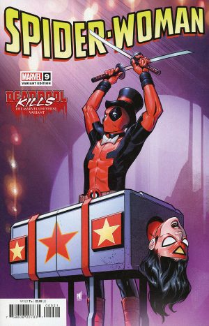 Spider-Woman Vol 8 #9 Cover B Variant Paco Medina Deadpool Kills The Marvel Universe Cover