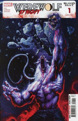 Werewolf By Night Blood Hunt #1 (One Shot) Cover A Regular Davide Paratore Cover