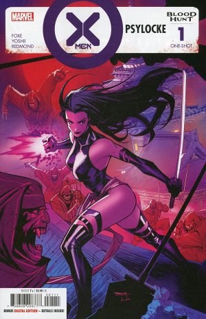 X-Men Blood Hunt Psylocke #1 (One Shot) Cover A Regular Stephen Segovia Cover