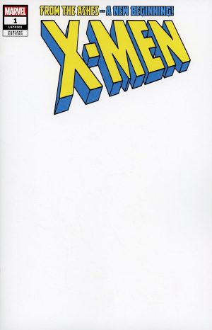 X-Men Vol 7 #1 Cover I Variant Blank Cover