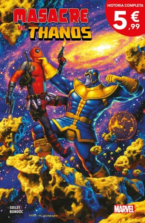 Masacre vs 08 Masacre vs Thanos