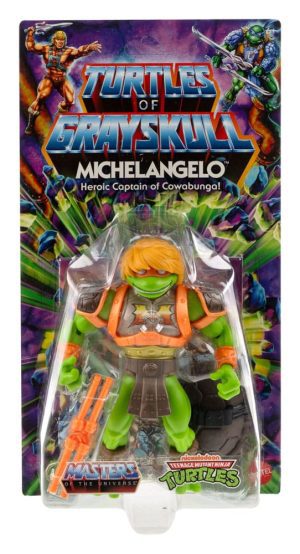 MOTU x TMNT: Turtles of Grayskull - Michelangelo Action Figure