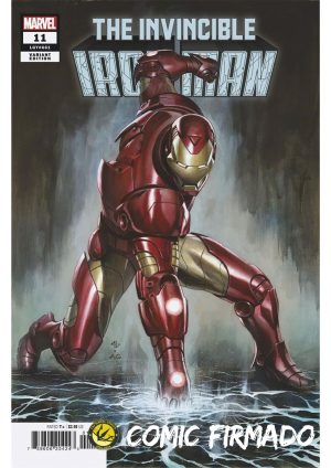 Invincible Iron Man Vol 4 #11 Cover D Variant Adi Granov Homage Cover Signed by Adi Granov