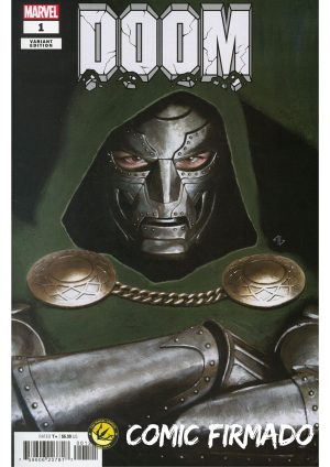 Doom #1 (One Shot) Cover C Variant Adi Granov Cover Signed by Adi Granov