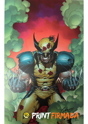 SDCC 2024 Wolverine Print Signed by Edgar Salazar