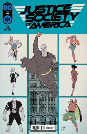 Justice Society Of America Vol 4 #10 Cover A Regular Mikel Janin Cover