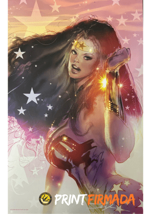 SDCC 2024 Wonder Woman Print Signed by Stuart Sayger