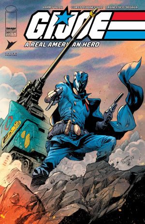 GI Joe A Real American Hero #301 Cover F 3rd Ptg Eduardo Pansica Julio Ferreira & Adriano Lucas Cobra Commander & HISS Tank Variant Cover