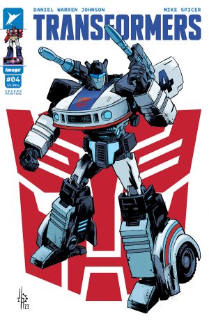 Transformers Vol 5 #4 Cover G 2nd Ptg B Jason Howard Jazz Variant Cover