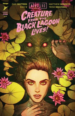 Universal Monsters Creature From The Black Lagoon Lives #4 Cover B Variant Jenny Frison Cover