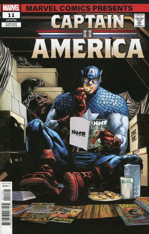 Captain America Vol 10 #11 Cover D Variant Humberto Ramos Marvel Comics Presents Cover