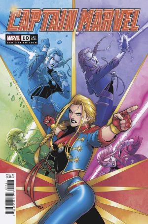 Captain Marvel Vol 10 #10 Cover C Variant Corin Howell Cover