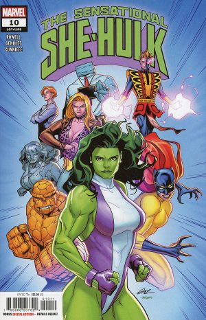 Sensational She-Hulk Vol 2 #10 Cover A Regular Andrés Genolet Cover