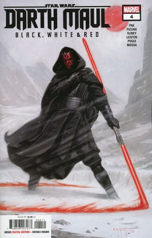 Star Wars Darth Maul Black White & Red #4 Cover A Regular EM Gist Cover