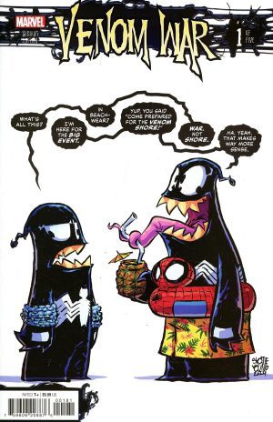 Venom War #1 Cover H Variant Skottie Young Cover