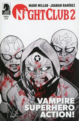 Night Club 2 #1 Cover B Variant Juanan Ramírez Black & White Cover