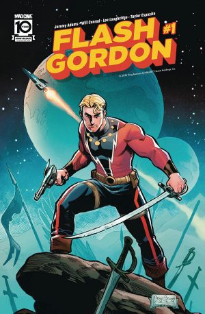 Flash Gordon Vol 8 #1 Cover C Variant Reilly Brown Cover