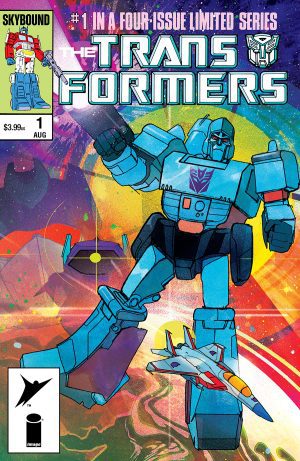 Transformers #1 40th Anniversary Edition (One Shot) Cover B Variant Christian Ward Cover