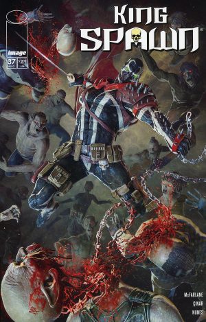 King Spawn #37 Cover A Regular Bjorn Barends Cover