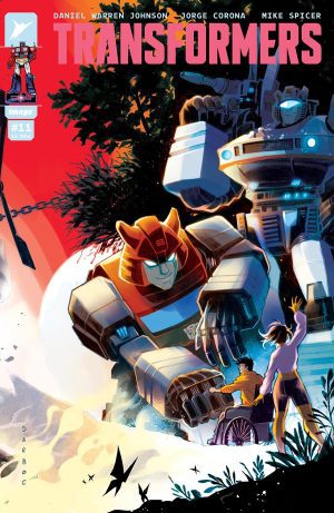 Transformers Vol 5 #11 Cover C Incentive Karen S Darboe Connecting Variant Cover