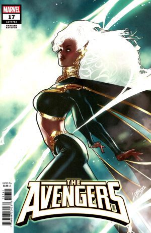 Avengers Vol 8 #17 Cover F Variant Pablo Villalobos Storm Cover