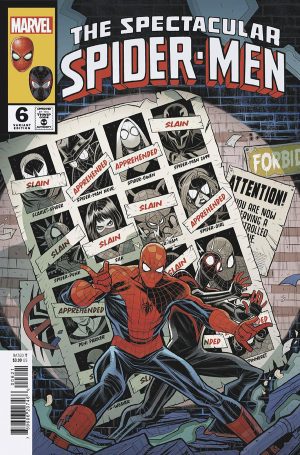 Spectacular Spider-Men #6 Cover C Variant Elizabeth Torque Homage Cover