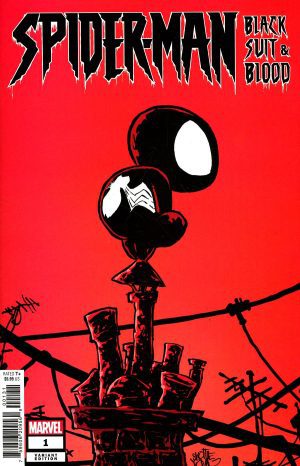 Spider-Man Black Suit & Blood #1 Cover B Variant Skottie Young Cover