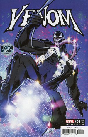 Venom Vol 5 #36 Cover B Variant Rickie Yagawa Disco Dazzler Cover