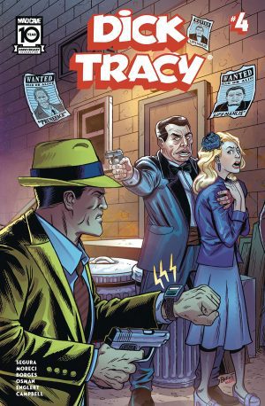 Dick Tracy (Mad Cave Studios) #4 Cover B Variant Brent Schoonover Connecting Cover