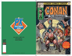 Conan The Barbarian Vol 5 #13 Cover K SDCC 2024 Previews Exclusive Nuno Pereira Variant Cover