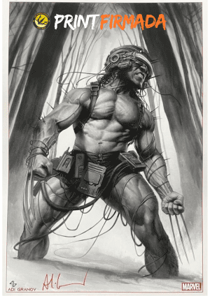 SDCC 2024 Weapon X Print Signed by Adi Granov