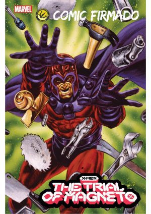 X-Men Trial Of Magneto #3 Cover B Variant Joe Jusko Marvel Masterpieces Cover Signed by Joe Jusko