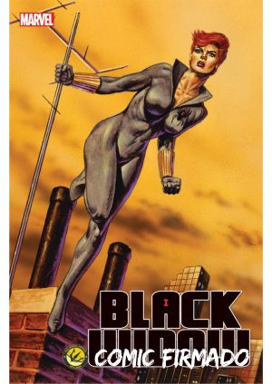 Black Widow Vol 8 #12 Cover B Variant Joe Jusko Marvel Masterpieces Cover Signed by Joe Jusko