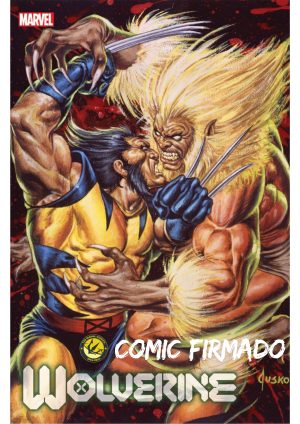 Wolverine Vol 7 #17 Cover B Variant Joe Jusko Marvel Masterpieces Cover Signed by Joe Jusko