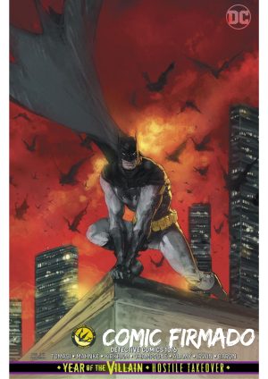 Detective Comics Vol 2 #1016 Cover B Variant Kaare Andrews Card Stock Cover Signed by Kaare Andrews