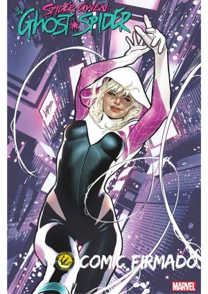 Spider-Gwen Ghost-Spider Vol 2 #1 Cover C Variant Pablo Villalobos Cover Signed by Pablo Villalobos