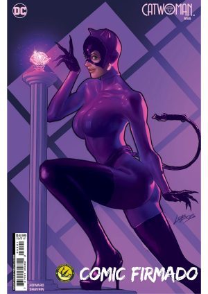 Catwoman Vol 5 #65 Cover B Variant Pablo Villalobos Card Stock Cover Signed by Pablo Villalobos