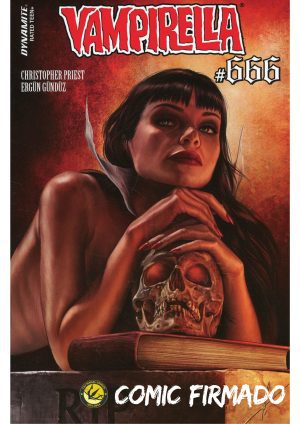 Vampirella Vol 8 #666 Cover C Variant Carla Cohen Cover Signed by Carla Cohen