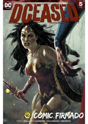 DCeased #5 Cover A Regular Joshua Middleton Cover Signed by Joshua Middleton