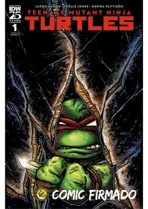 Teenage Mutant Ninja Turtles Vol 6 #1 Cover C Variant Kevin Eastman Cover Signed by Jason Aaron