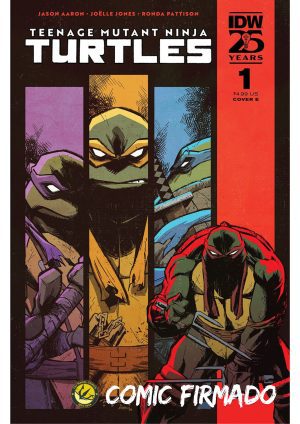 Teenage Mutant Ninja Turtles Vol 6 #1 Cover E Variant Khary Randolph Cover Signed by Jason Aaron