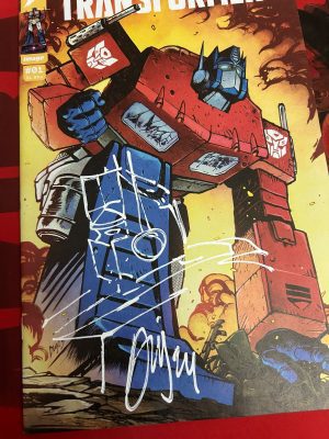 Transformers Vol 5 #1 Cover A Regular Daniel Warren Johnson Cover Signed & Sketched by Daniel Warren Johnson