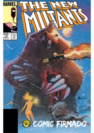 The New Mutants #19 Cover A Regular Bill Sienkiewicz Cover Signed by Bill Sienkiewicz